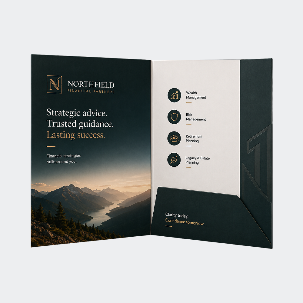 A5 Interlocking Presentation Folder, 1 Pocket – CG00034 1 A5 interlocking presentation folder with 1 pocket (CG00034)