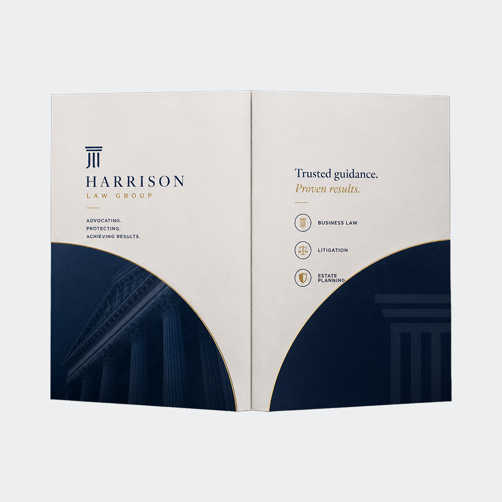 A4 Glued Presentation Folder, 2 Pockets – CG00053 1 A4 glued presentation folder with 2 pockets (CG00053)