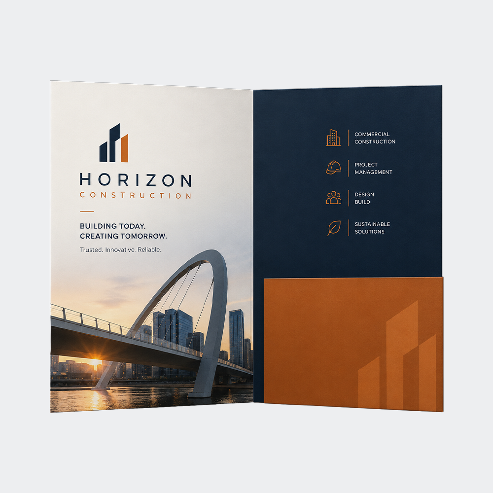 A4 Glued Presentation Folder, 1 Pocket – CG00059 1 CG00059