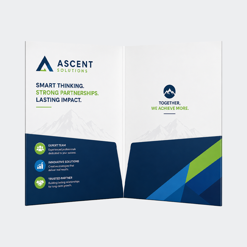 A5 Glued Presentation Folder, 2 Pockets – CG00781 1 CG00781