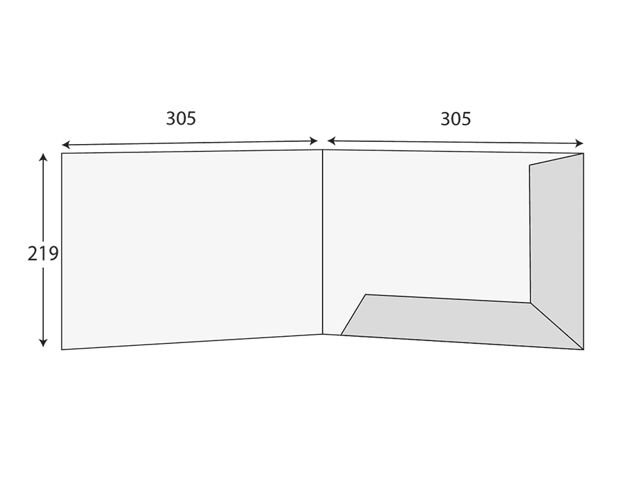 A4 Landscape Interlocking Presentation Folder, 1 Pocket – CG01241 1 A4 landscape interlocking presentation folder with 1 pocket (CG01241)