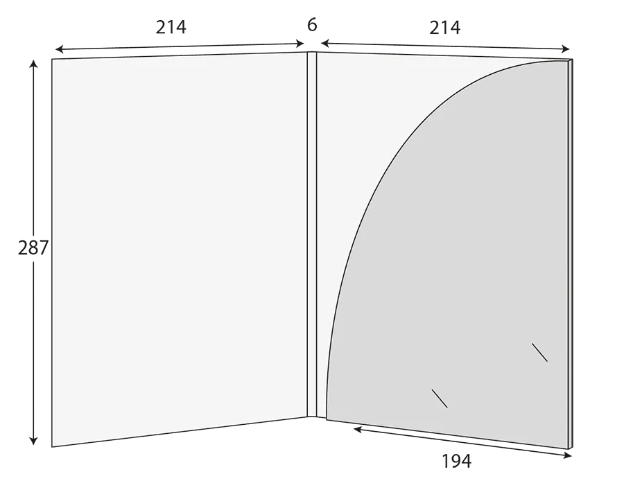 A4 Glued Presentation Folder, 6–9mm Capacity, 1 Pocket – CG00011 2 CG00011