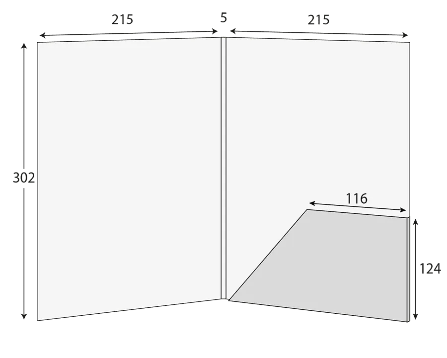 A4 Glued Presentation Folder, 3–5mm Capacity, 1 Pocket – CG00027 2 CG00027