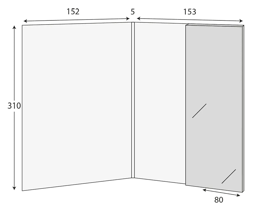 A5 Glued Presentation Folder, 3–5mm Capacity, 1 Pocket, Business Card Slots – CG00083 2 CG00083