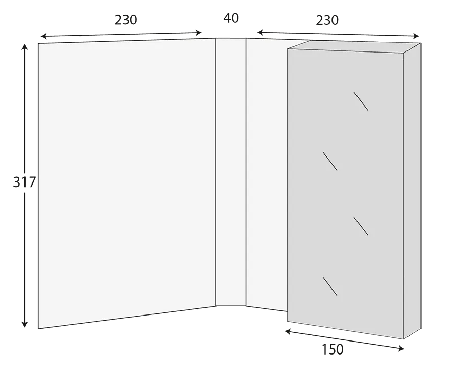 A4 Glued Presentation Folder, 3–5mm Capacity, 1 Pocket, Business Card Slots – CG00278 2 CG00278
