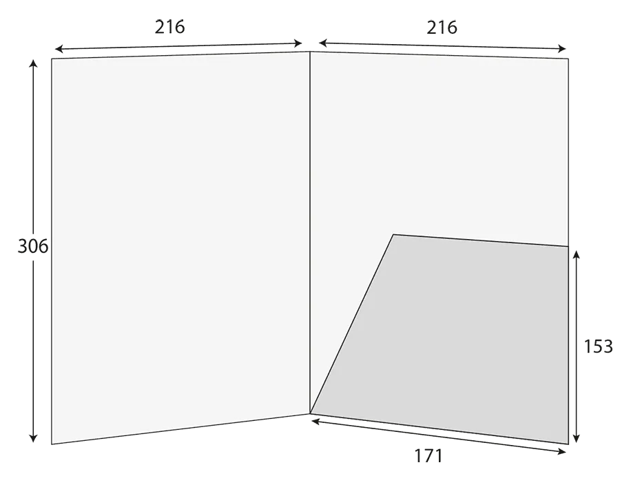 A4 Glued Presentation Folder, 1 Pocket – CG00287 2 CG00287