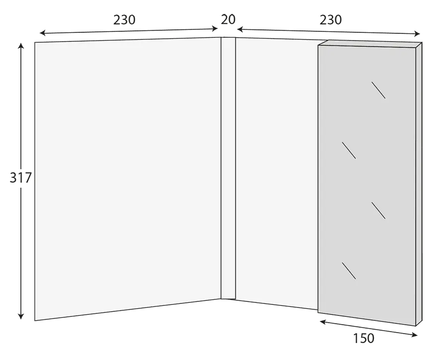 A4 Glued Presentation Folder, 10mm+ Capacity, 1 Pocket, Business Card Slots – CG00308 2 CG00308