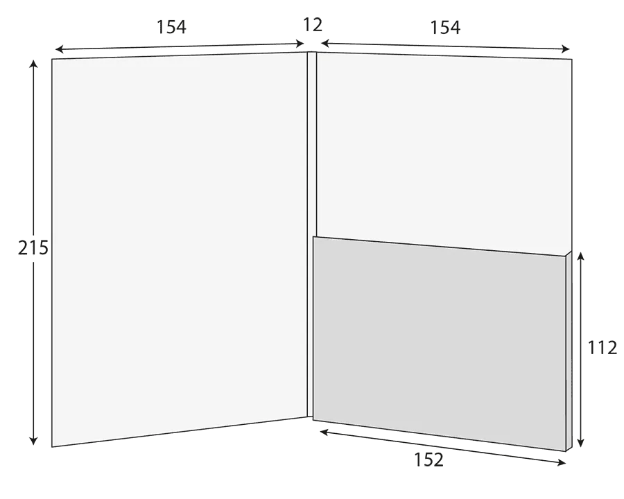 A5 Glued Presentation Folder, 10mm+ Capacity, 1 Pocket – CG00584 2 CG00584