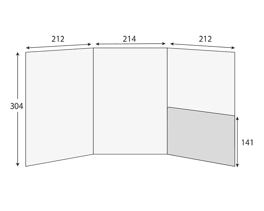 A4 6 Page Folder, 1 Pocket – CG00635 2 CG00635